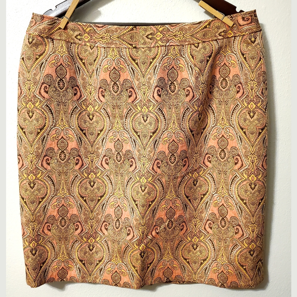 Talbot's shimmer skirt